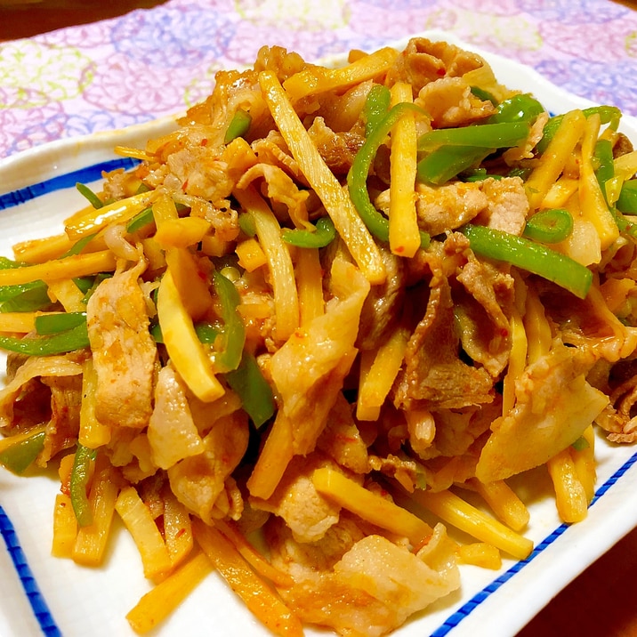 ぴり辛!うま!青椒肉絲